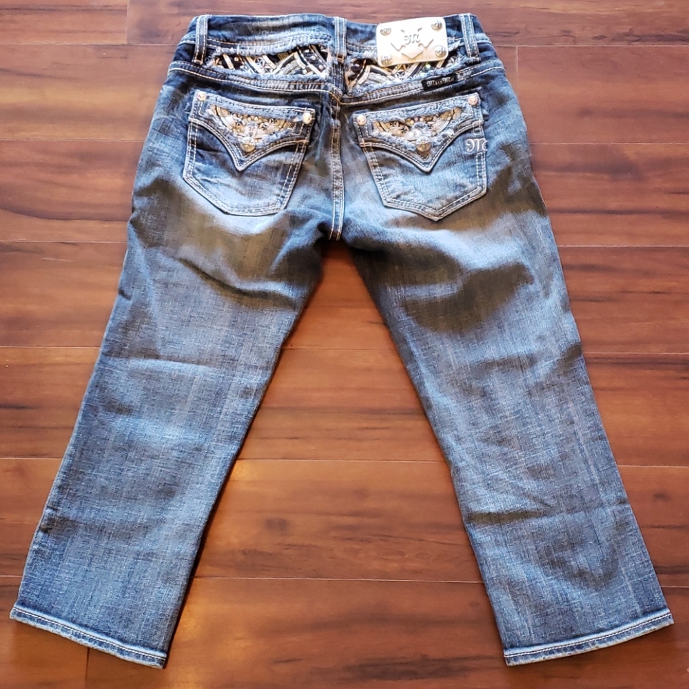 Miss Me Mid-Rise Crop